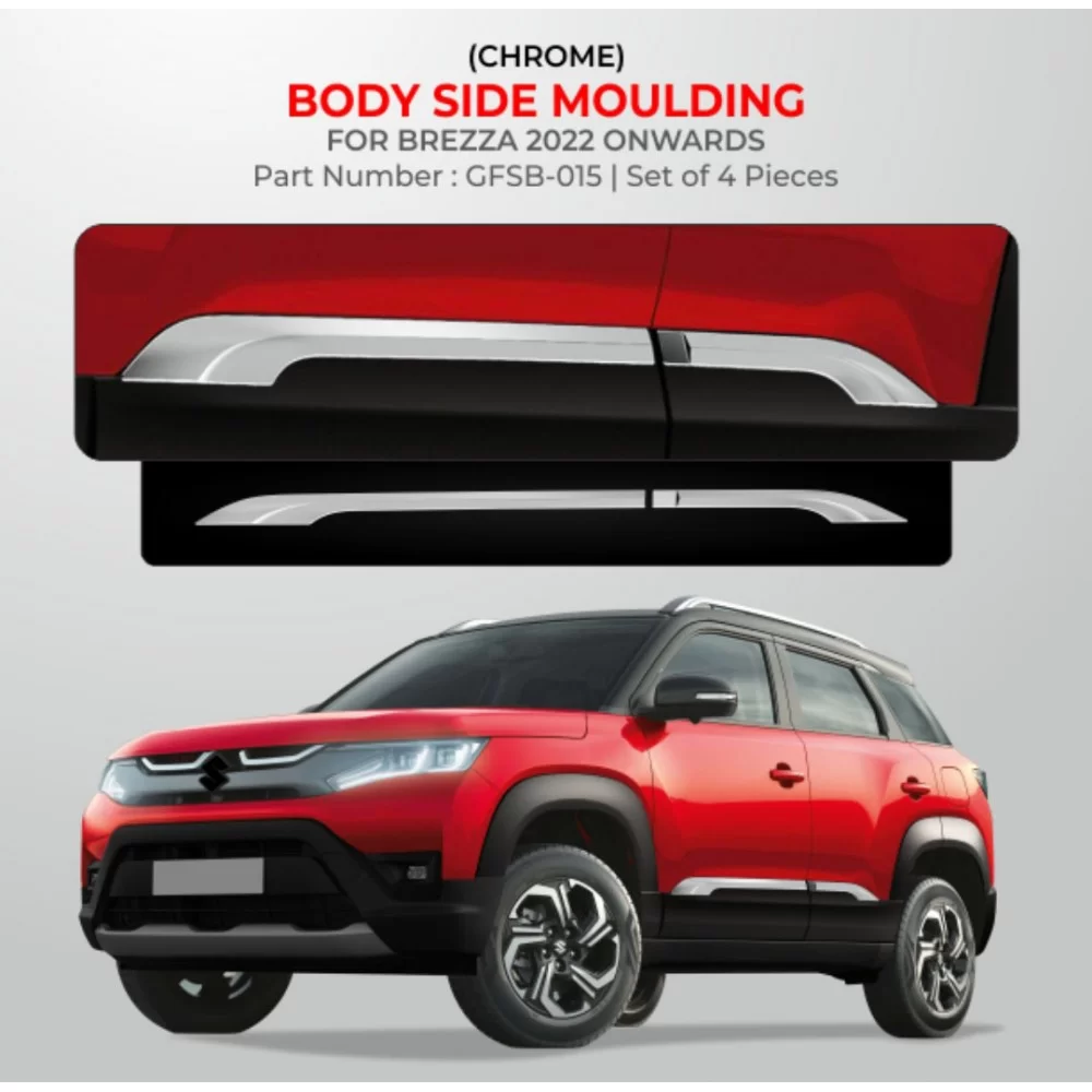 Buy Maruti Suzuki Brezza Body Side Moulding Car Accessories